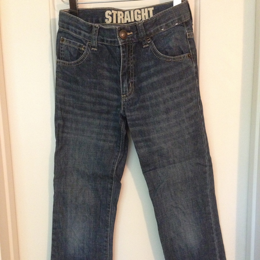 Boys jeans size 8. Gymboree, straight style.